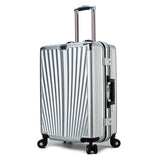 Abs+Pc Quality Trolley Casetravel Luggage,Fashion Boarding Trunk,Wheel Suitcase Dowry Box Bride