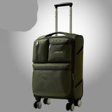 Letrend Spinner Rolling Luggage Men Travel Bag  Women Suitcases Wheel Trolley 20 Inch Business