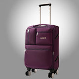 Letrend Spinner Rolling Luggage Men Travel Bag  Women Suitcases Wheel Trolley 20 Inch Business