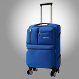 Letrend Spinner Rolling Luggage Men Travel Bag  Women Suitcases Wheel Trolley 20 Inch Business