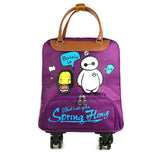 Mulheres Saco Da Bagagem De Rolamento, Cabine Mala De Viagem, Caixa Do Trole Leve, Moda-Carry Ons