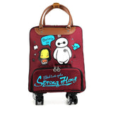 Mulheres Saco Da Bagagem De Rolamento, Cabine Mala De Viagem, Caixa Do Trole Leve, Moda-Carry Ons