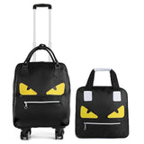 Mulheres Saco Da Bagagem De Rolamento, Cabine Mala De Viagem, Caixa Do Trole Leve, Moda-Carry Ons