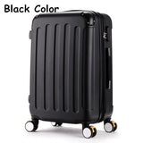 Wholesale!High Quality 28Inches Candy Color Abs Pc Travel Luggage Bags On Brake Universal