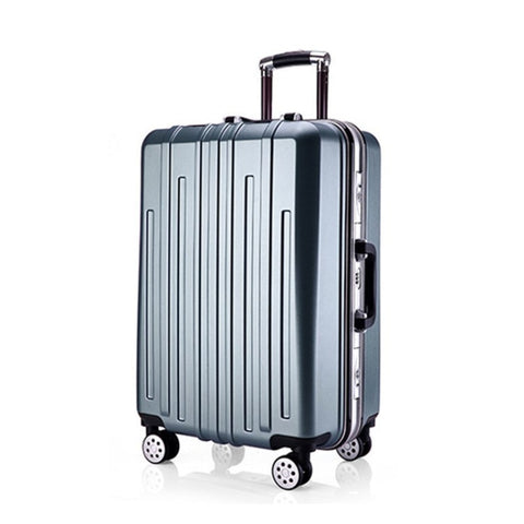 New Alloy Aluminum Frame Trolley Case,Universal Wheel Luggage,Travel Suitcase,Business Boarding