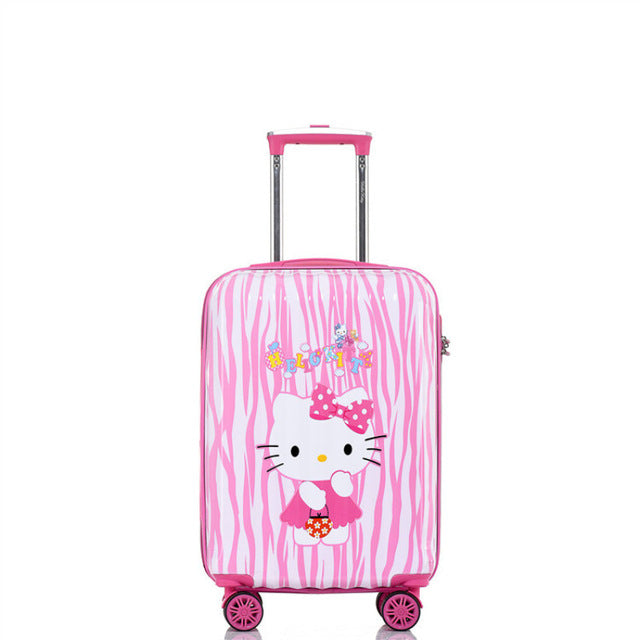 Hellokitty Children'S Boutique Trolley Case,20"Student Suitcase,Cartoon Luggage,Girl Boarding