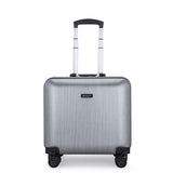 Mini Boarding Case, Aluminum Frame Suitcase, 18 Inch Frosted Trolley Case, Small Luggage