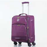Water Wash Cloth Fabric Waterproof Travel Bag Luggage Bag Universal Wheels Trolley Luggage