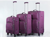 Water Wash Cloth Fabric Waterproof Travel Bag Luggage Bag Universal Wheels Trolley Luggage
