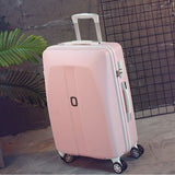 New Arrival!24Inches Abs Hardside Case Travel Luggage Bag On Universal Wheels,Men/Women Trolley