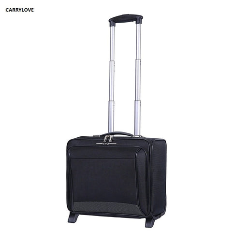 Carrylove  Business Luggage 16 Size Short Journey Business Men Rolling Luggage Spinner Brand Travel