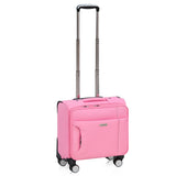 Commercial Tiny Universal Wheels Trolley Luggage14 16 18 20Male Oxford Fabric Travel Luggage Bag