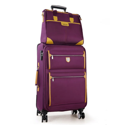 Commercial Universal Wheels Trolley Luggage Travel Luggage Oxford Fabric Canvas Box General 14 22