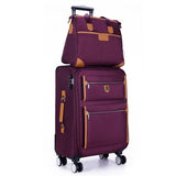 Commercial Universal Wheels Trolley Luggage Travel Luggage Oxford Fabric Canvas Box General 14 22