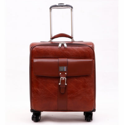 Commercial Trolley Luggage Male Universal Wheels 16 Vintage Luggage Bag ...