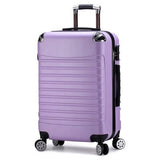 20/24 Inches Abs Girl Students Spinner Trolley Case Child Creative Travel Luggage Rolling
