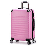 20/24 Inches Abs Girl Students Spinner Trolley Case Child Creative Travel Luggage Rolling