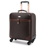 Rolling Luggage Set,High Quality Pu Leather Travel Suitcase Bag With Handbag,Wheels