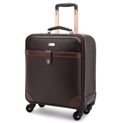Rolling Luggage Set,High Quality Pu Leather Travel Suitcase Bag With Handbag,Wheels
