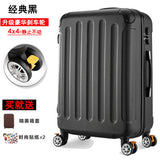 Trolley Case Abs + Pc 20 "24"Wheel Luggage Suitcase Lady Men'S Travel Suitcase Student Adult