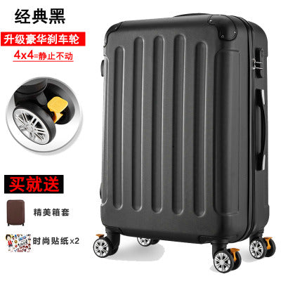 Trolley Case Abs + Pc 20 "24"Wheel Luggage Suitcase Lady Men'S Travel Suitcase Student Adult