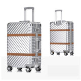 Metal Wrap 20,24,26,29 Inch Rolling Luggage Travel Suitcase Boarding Case Women Travel Luggage
