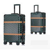 Metal Wrap 20,24,26,29 Inch Rolling Luggage Travel Suitcase Boarding Case Women Travel Luggage