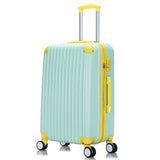 Women'S Candy Color Rod Case,Universal Wheel Trolley Case,20"Boarding Box,Small Fresh