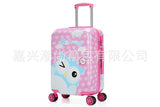 20Inch Cute Hello Kitty Girls'Luggage Children'S Rod Box  Kids Travel  Luggage Suitcase Bag With