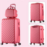 Universal Wheels Luggage Suitcase Trolley Luggage Travel Bag Candycolor Picture Box Password Box