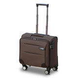 14Inches Mini Boarding Universal Wheels Trolley Luggage Commercial Oxford Fabric Luggage Female