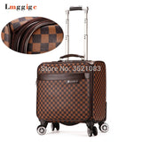 16" Inch Women Classic Rolling Travel Luggage Suitcase Bag,Men Wheel Drag Box ,High Quality