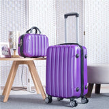 2-Piece Set Suitcase,20-Inch Trolley Luggage,Universal Wheel 24 Inch Trolley Case,26"Password