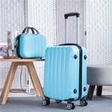 2-Piece Set Suitcase,20-Inch Trolley Luggage,Universal Wheel 24 Inch Trolley Case,26"Password