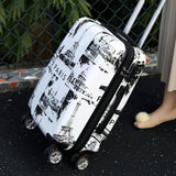 Mute Universal Wheel Lock Password Trip Case,Versatile Travel Luggage Bag,Convenient Fashion