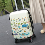 Mute Universal Wheel Lock Password Trip Case,Versatile Travel Luggage Bag,Convenient Fashion