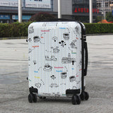 Mute Universal Wheel Lock Password Trip Case,Versatile Travel Luggage Bag,Convenient Fashion