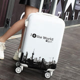 Mute Universal Wheel Lock Password Trip Case,Versatile Travel Luggage Bag,Convenient Fashion