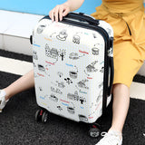 Mute Universal Wheel Lock Password Trip Case,Versatile Travel Luggage Bag,Convenient Fashion
