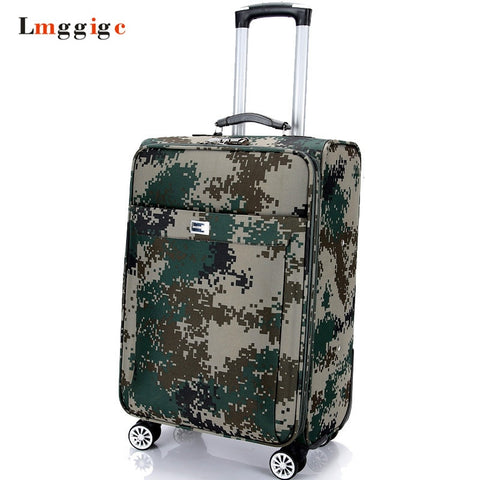 Military Rolling Luggage,Oxford Cloth Suitcase Bag,High-Quality Travel Box ,New Universal Wheel