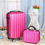20Inch Two Pieces Set Of Luggage,Universal Wheel Boarding Box,Mini Suitcase,Beautiful