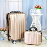 20Inch Two Pieces Set Of Luggage,Universal Wheel Boarding Box,Mini Suitcase,Beautiful