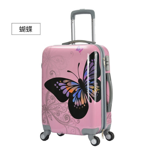 Exquisite Trolley Case,Abs+Pc Universal Wheel Luggage,20"Boarding Box,Waterproof Student