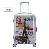Exquisite Trolley Case,Abs+Pc Universal Wheel Luggage,20"Boarding Box,Waterproof Student