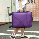 Ultralight Trolley Case,Oxford Cloth Luggage,Caster Suitcase,20"Inch Boarding Box,Soft Shell