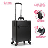 Trolley Cosmetic Case Luggage Profession Suitcase For Makeup Trolley Box Nails Beauty Woman Luggage