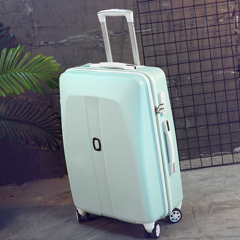 New Arrival!22Inches Abs Hardside Case Travel Luggage Bag On Universal Wheels,Men/Women Trolley