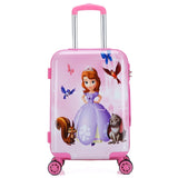 Traveling Luggage Bags With Wheels New Style 20 Inch Children Suitcase Spinner Unisex Luggage Bag