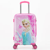 Traveling Luggage Bags With Wheels New Style 20 Inch Children Suitcase Spinner Unisex Luggage Bag