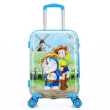 Traveling Luggage Bags With Wheels New Style 20 Inch Children Suitcase Spinner Unisex Luggage Bag